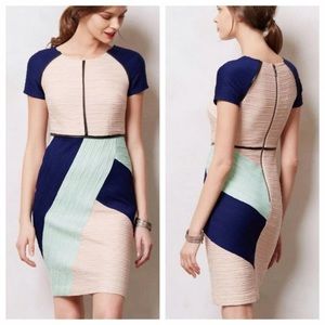 Maeve Danita Color Block Sheath Dress